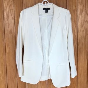 H&M Cream/White Blazer